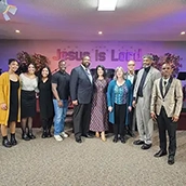 Life Abundant Church members at Holy Life Tabernacle